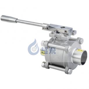 三片式焊接手动球阀